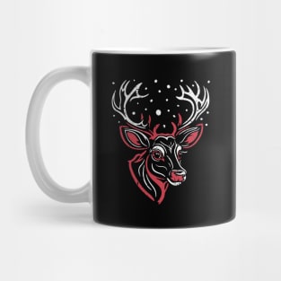 Santa's Reindeer 4 Mug